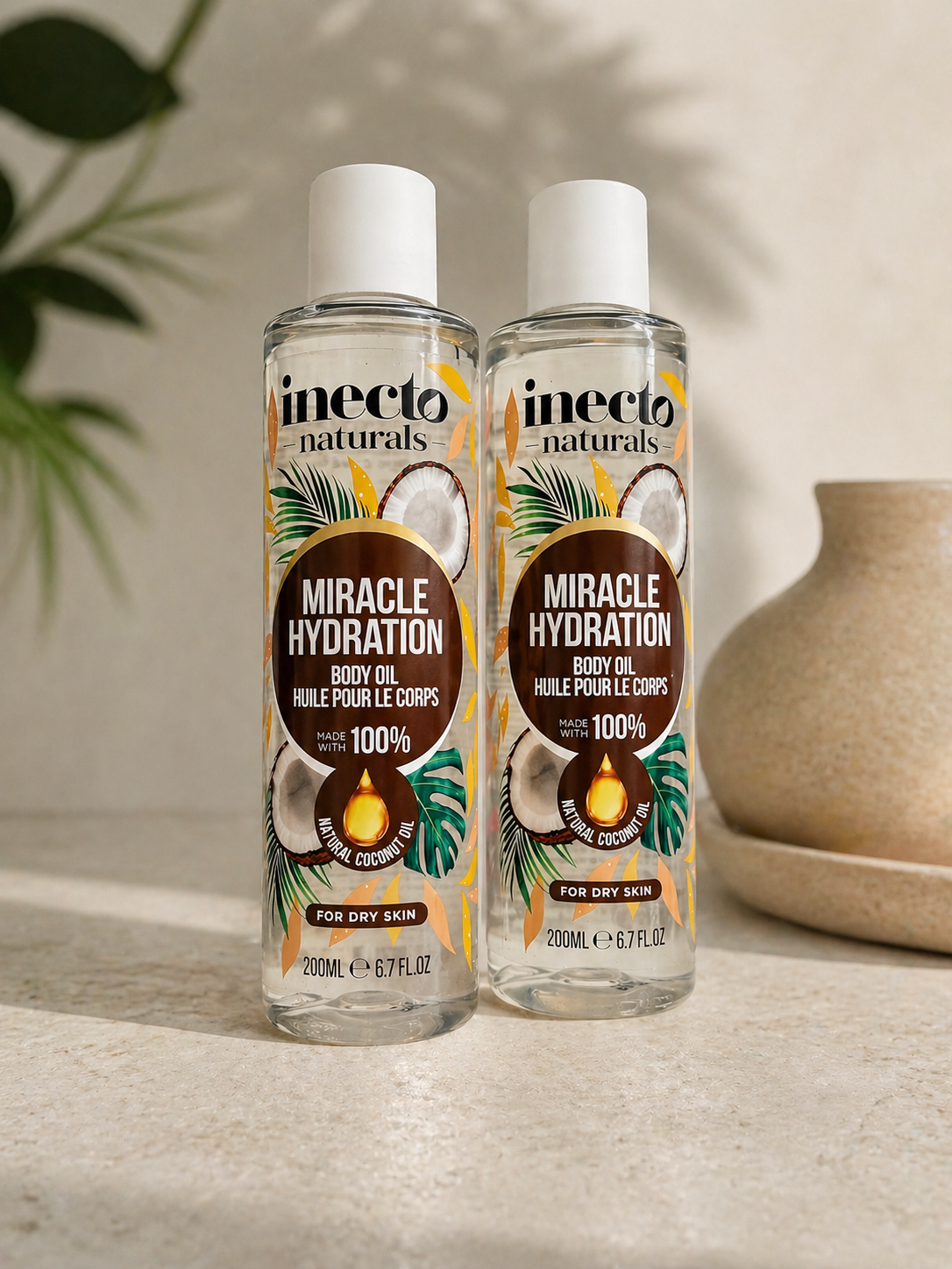 Miracle Hydration Body Oil – 100% Natural Coconut Oil - 200 ml