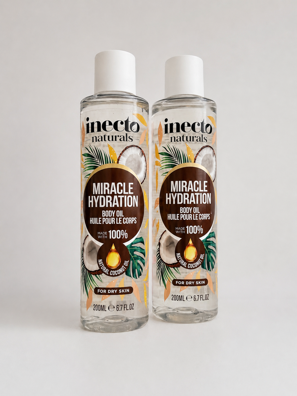 Miracle Hydration Body Oil – 100% Natural Coconut Oil - 200 ml