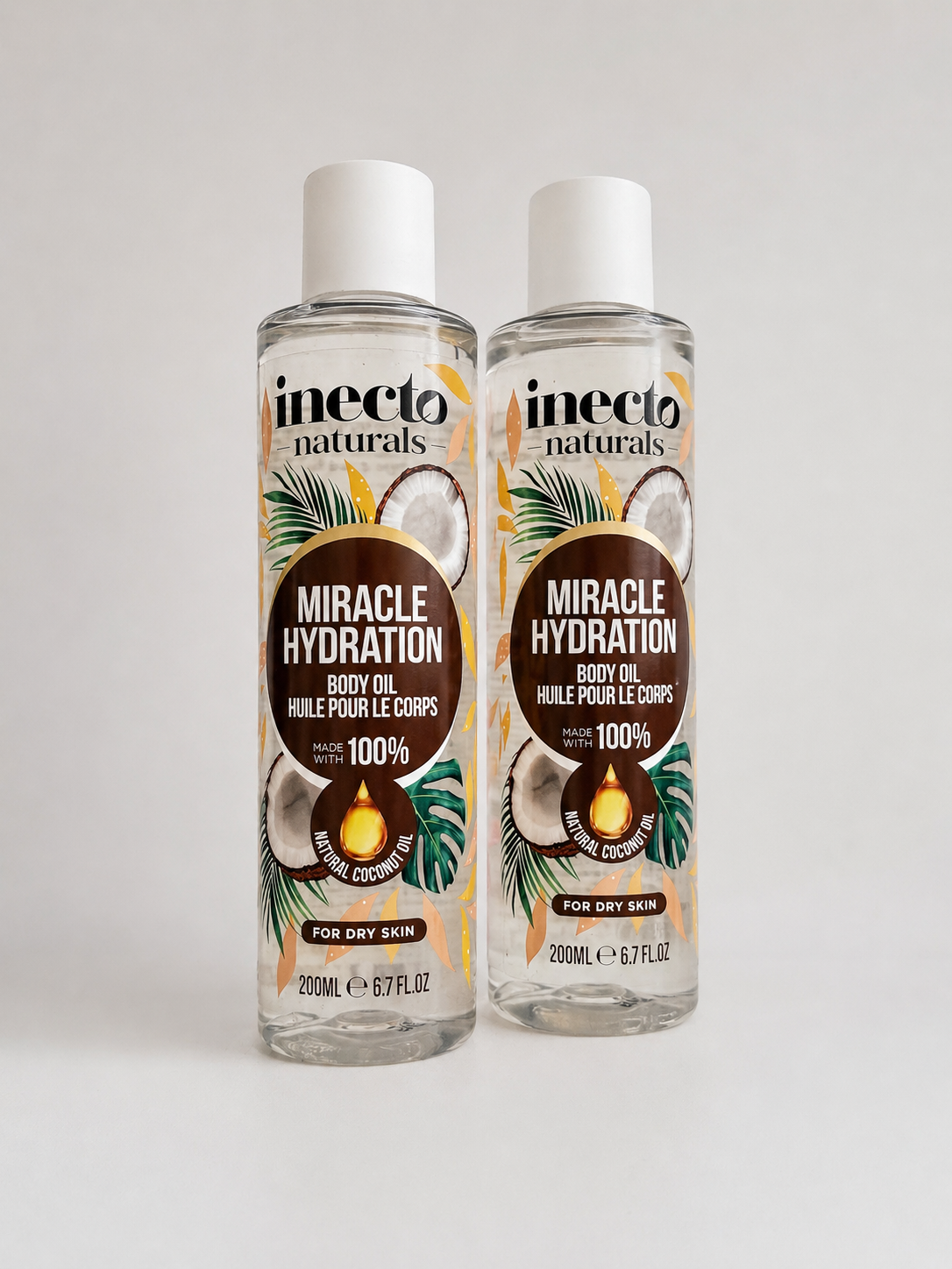 Miracle Hydration Body Oil – 100% Natural Coconut Oil - 200 ml