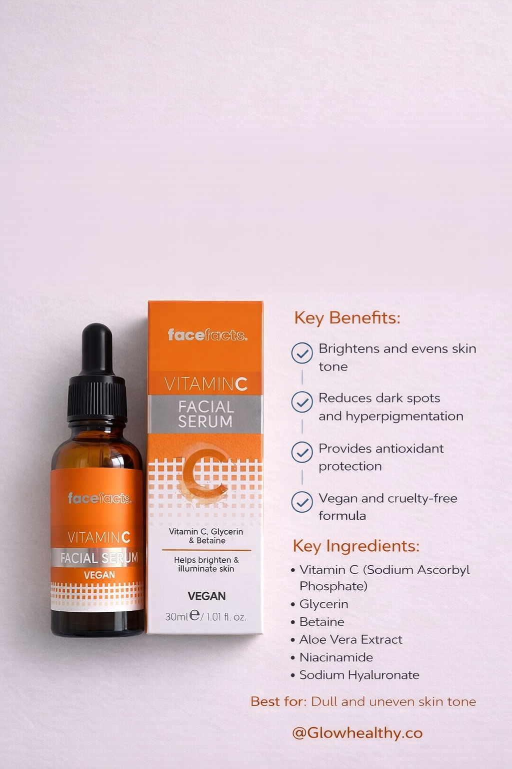 Face Facts Vitamin C Facial Serum (30ml)