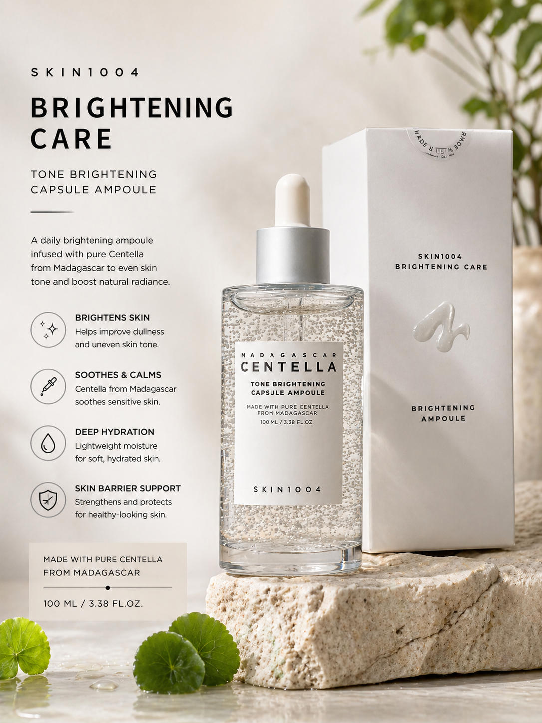 Madagascar Centella Tone Brightening Capsule Ampoule