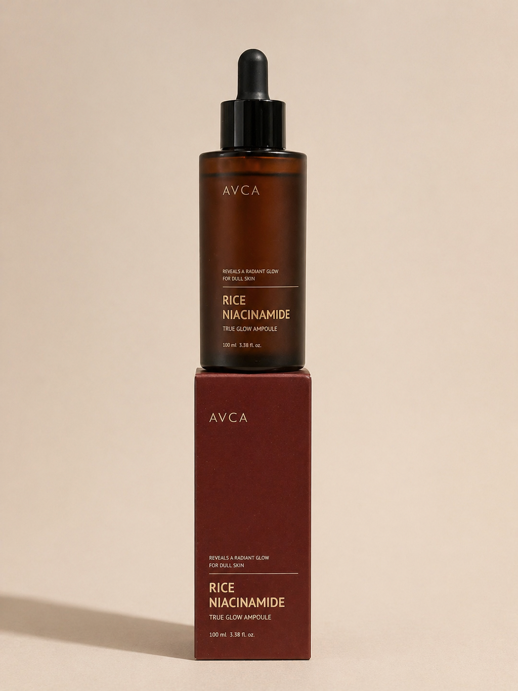 AVCA Rice Niacinamide True Glow Ampoule 100 ml / 3.38 fl oz