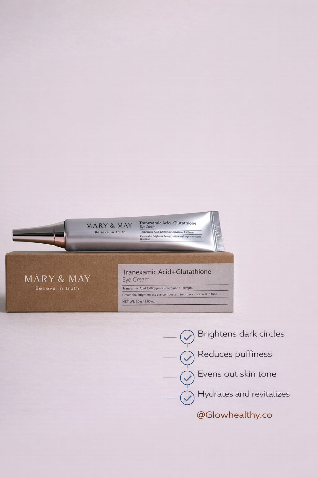 Mary & May Tranexamic Acid + Glutathione Eye Cream (30g)