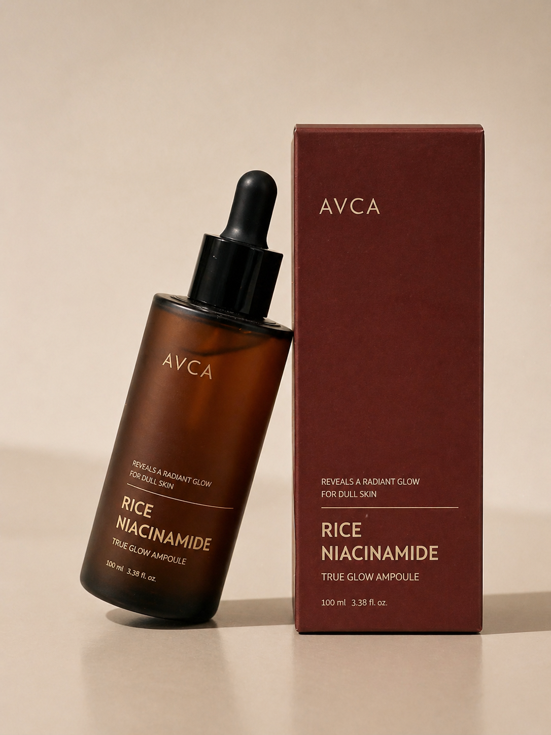 AVCA Rice Niacinamide True Glow Ampoule 100 ml / 3.38 fl oz