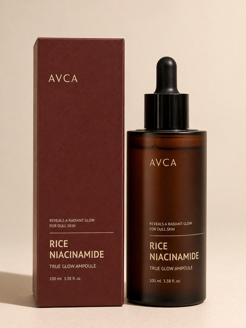 AVCA Rice Niacinamide True Glow Ampoule 100 ml / 3.38 fl oz
