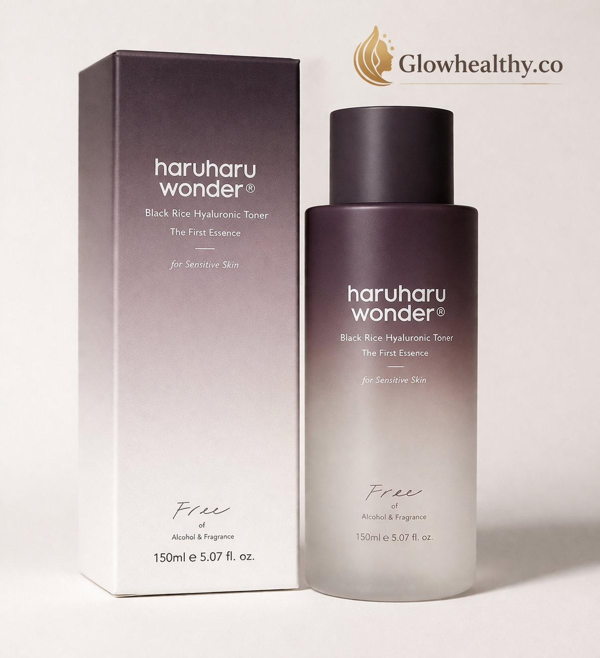 Haruharu Wonder Black Rice Hyaluronic Toner (Fragrance-Free) – 150ml
