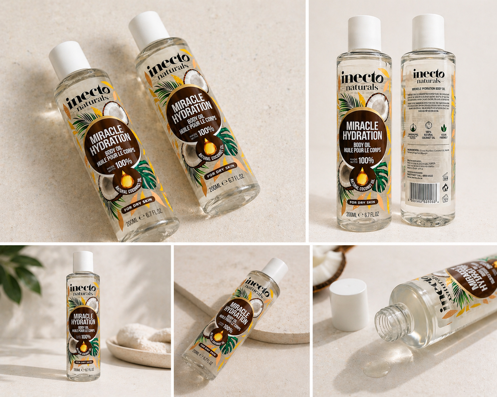Miracle Hydration Body Oil – 100% Natural Coconut Oil - 200 ml