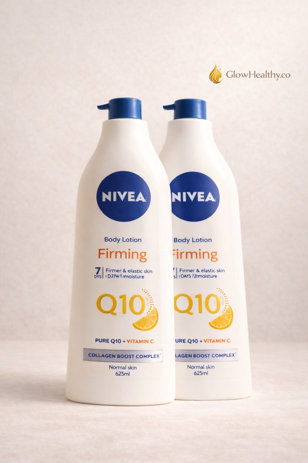 Nivea Q10 plus vitamin C firming body lotion 625ml