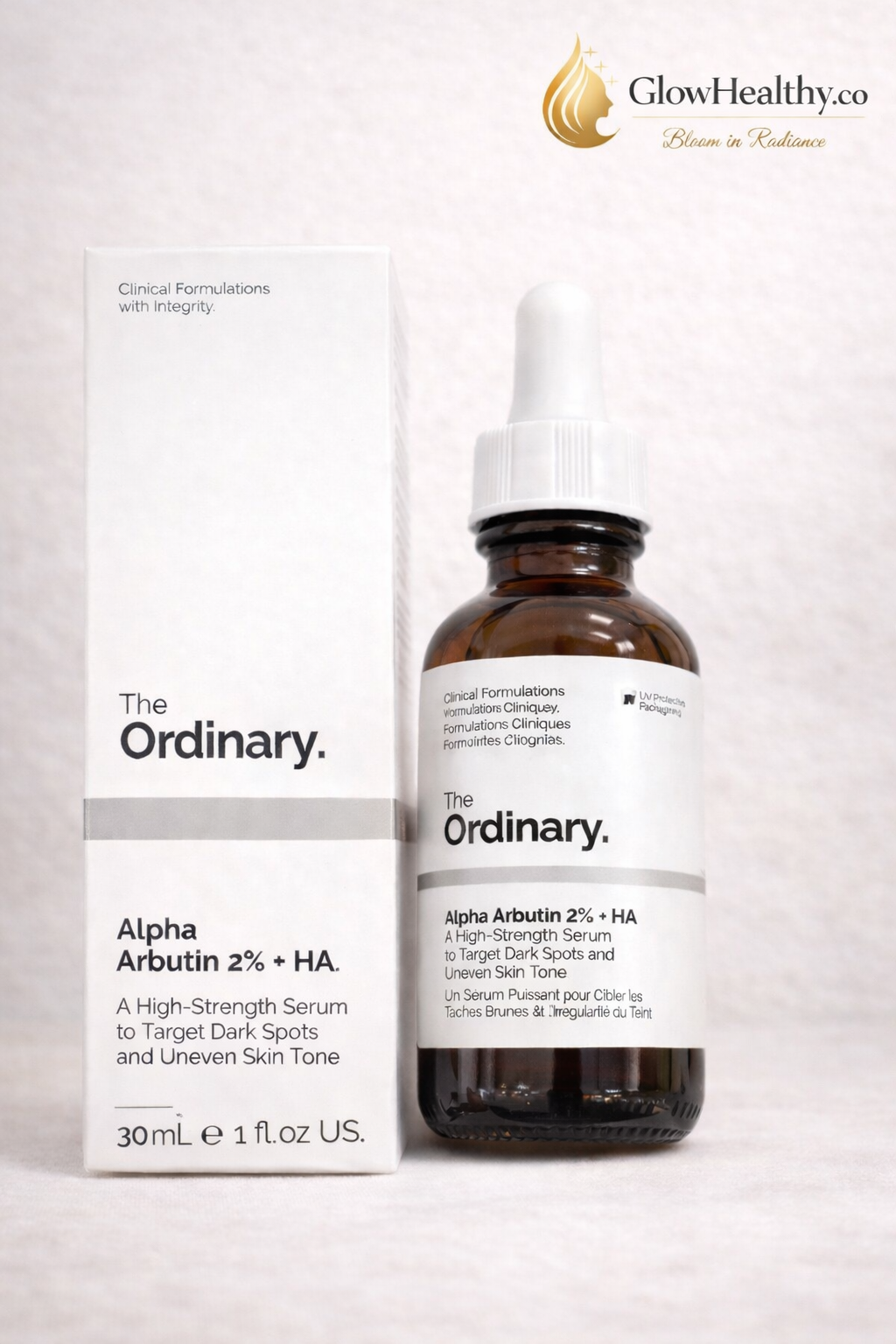 The Ordinary Alpha Arbutin 2% + HA Serum - 30ml