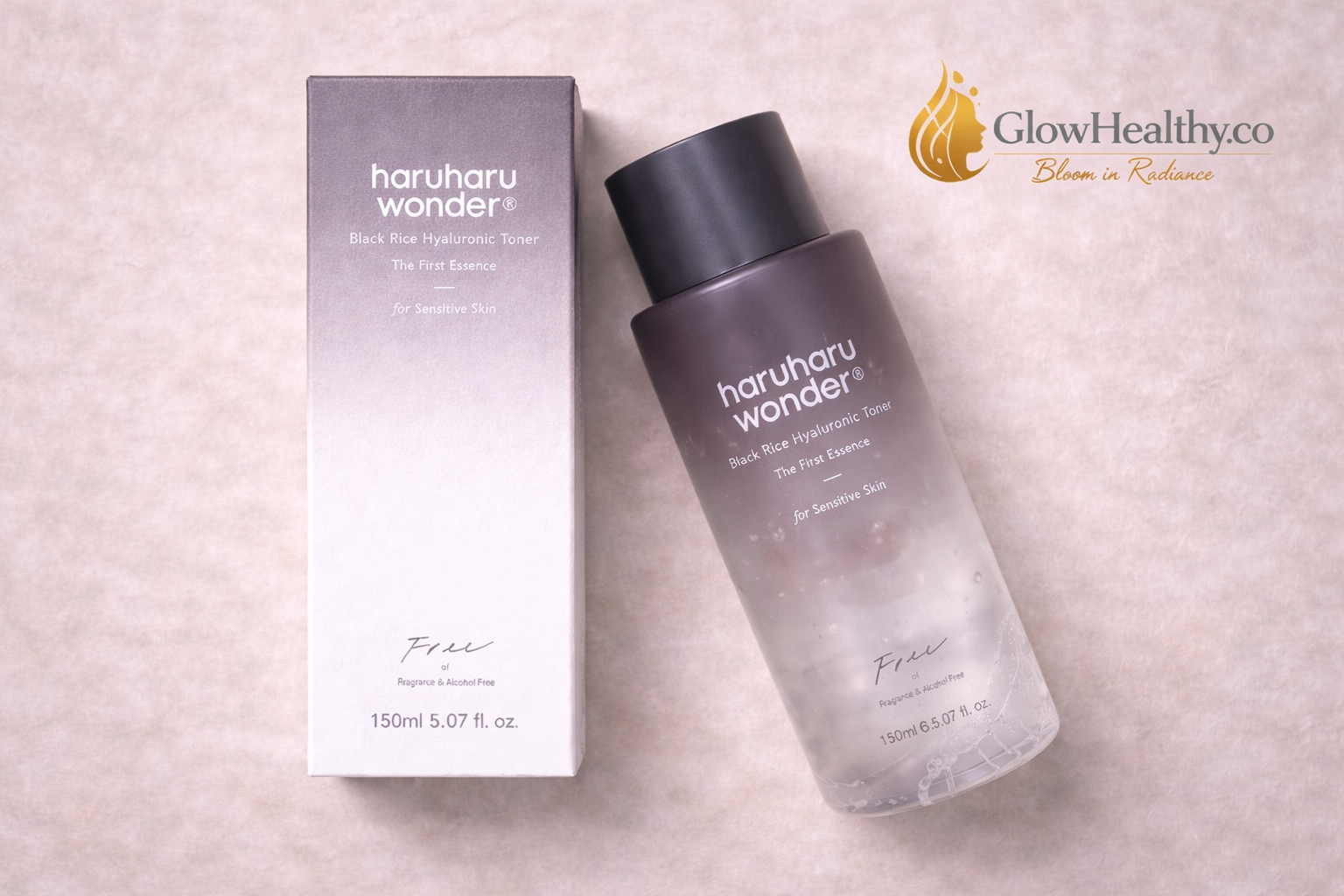 Haruharu Wonder Black Rice Hyaluronic Toner (Fragrance-Free) – 150ml