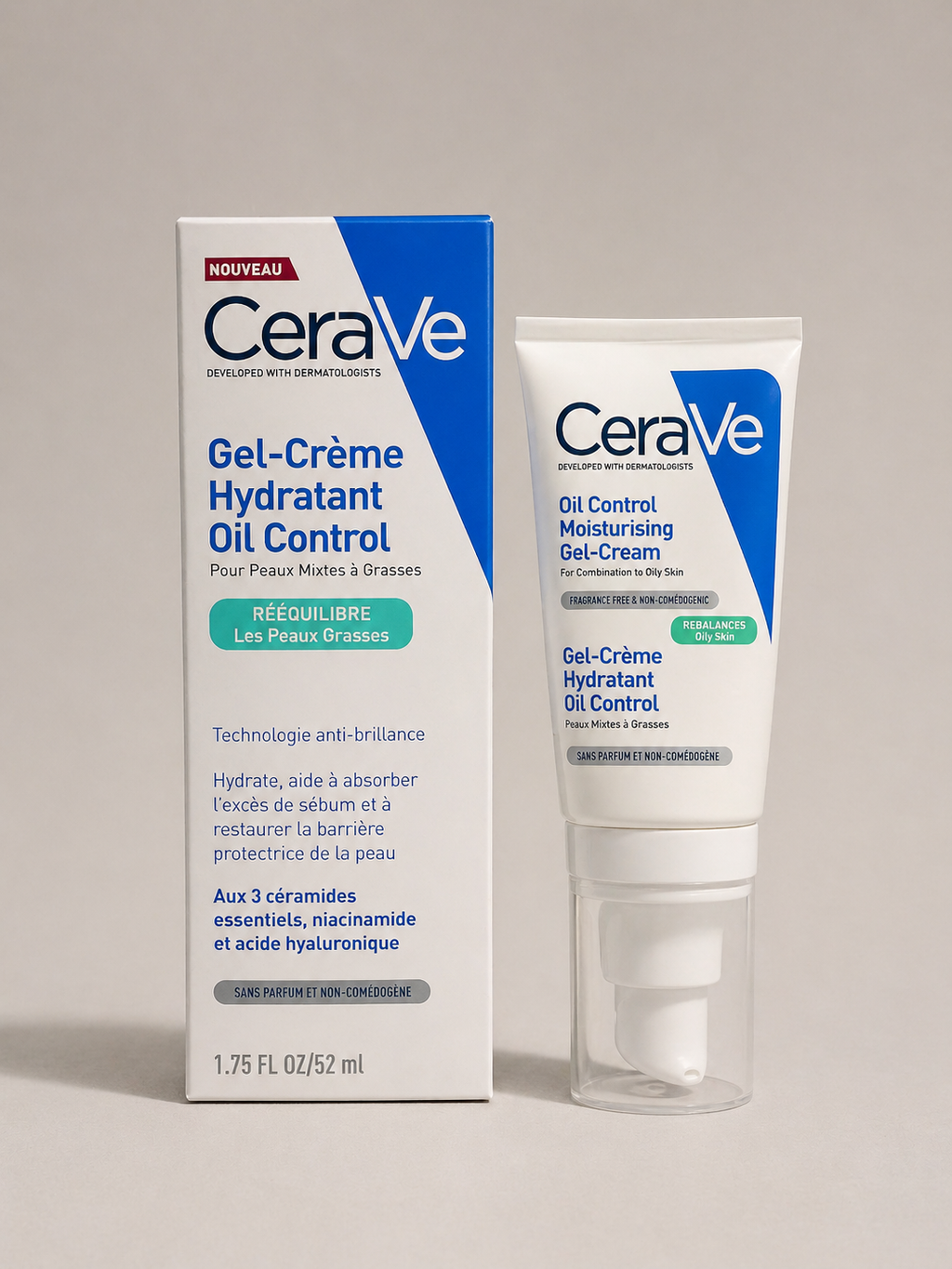 CeraVe Oil Control Moisturising Gel-Cream - 52 ml / 1.75 fl oz