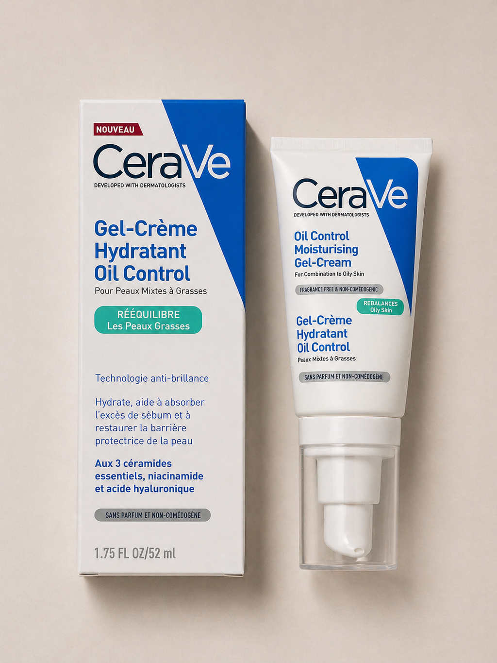 CeraVe Oil Control Moisturising Gel-Cream - 52 ml / 1.75 fl oz