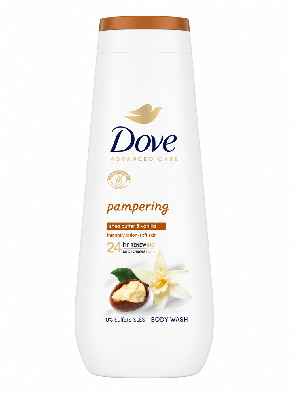 Dove Advance care Pampering Body wash 400ml
