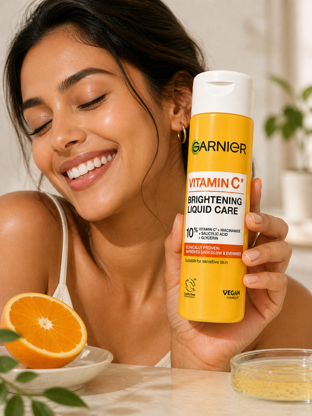 Garnier Vitamin C brightening liquid care