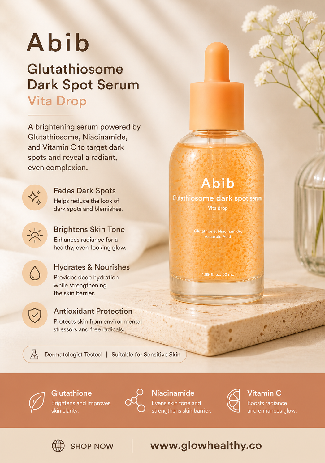 Abib Glutathiosome Dark Spot Serum Vita Drop