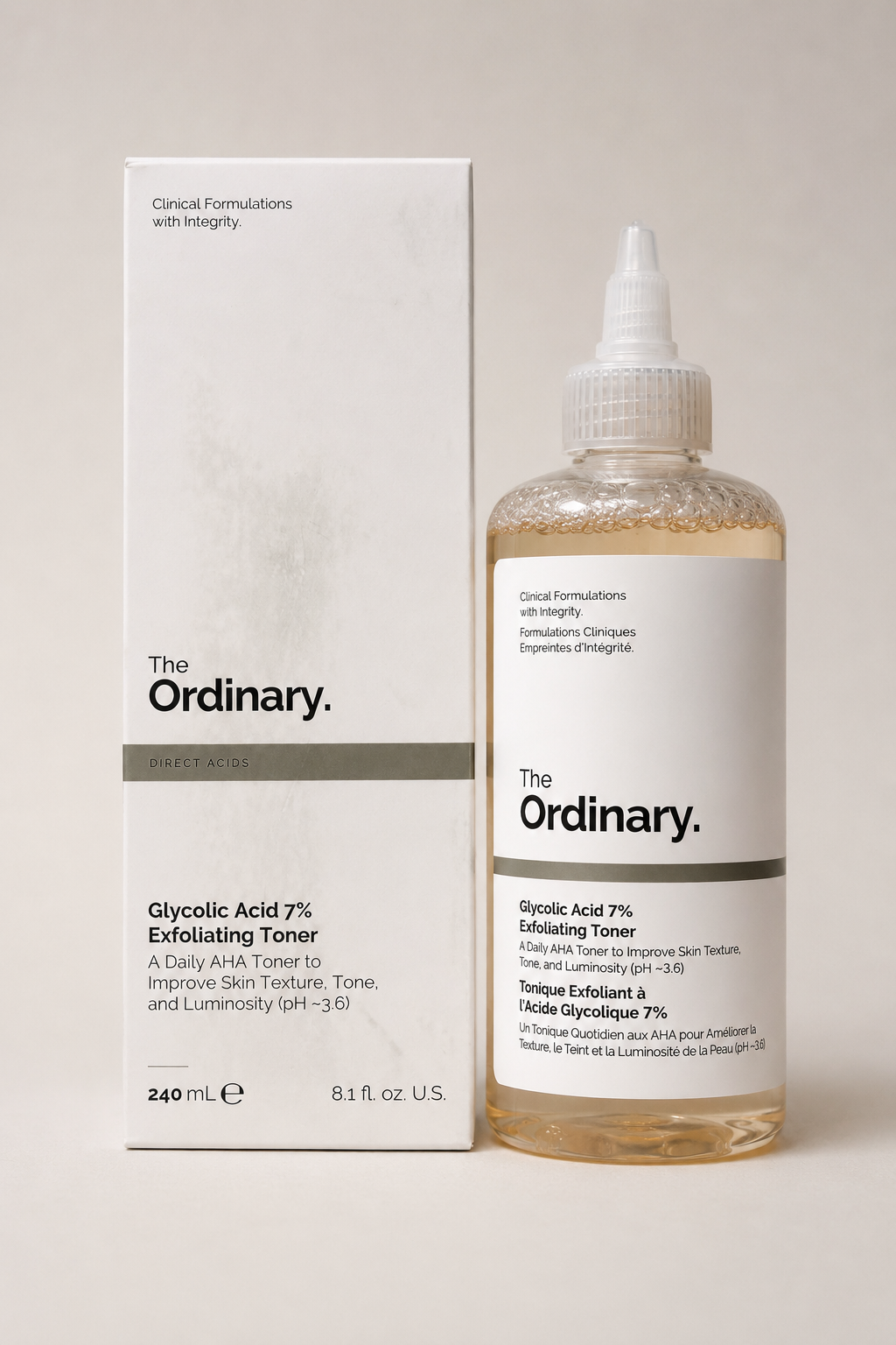 The ordinary 7% Glycolic acid toner - 240ml